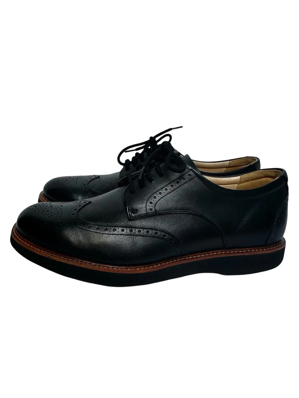 Samuel Hubbard Men’s 100% Leather Oxford Tipping Point Men’s Dress Shoes-Size 11